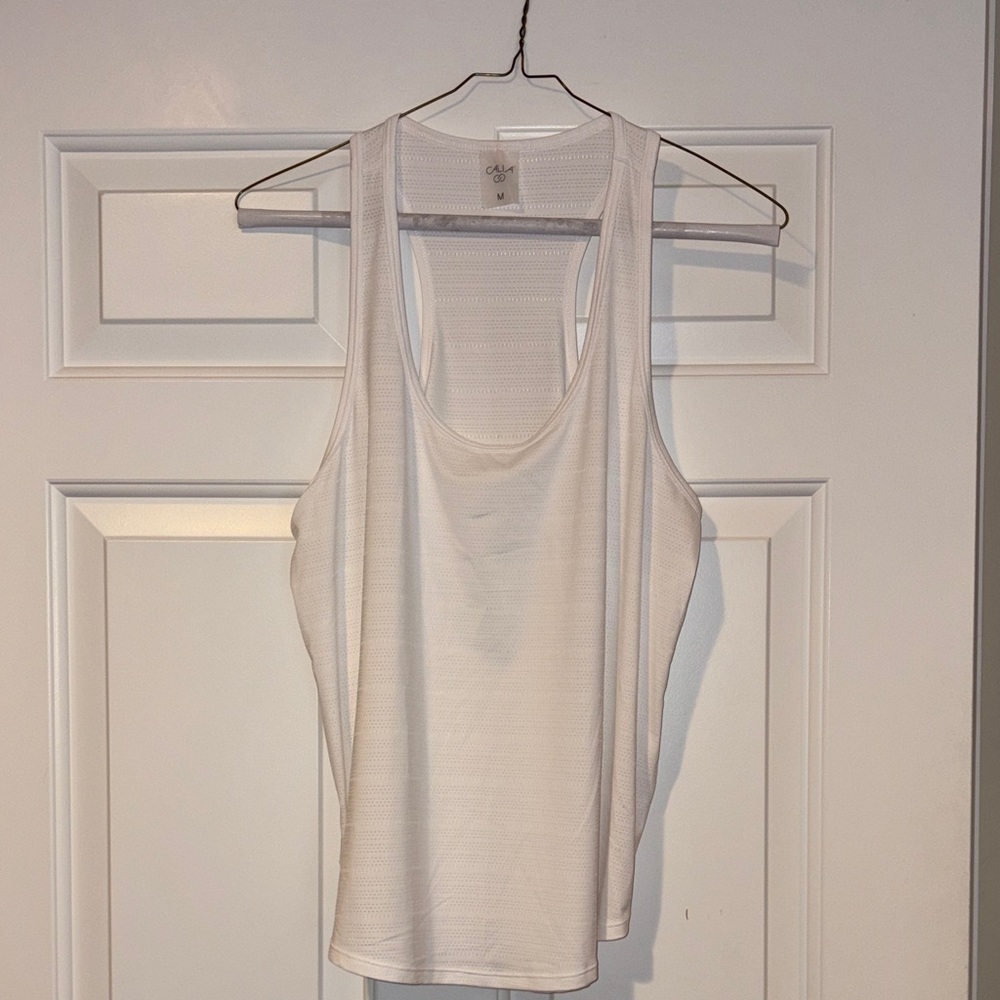 CALIA by Carrie Underwood White Racerback Performance Tank